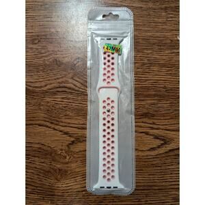 Apple watch band size M/L 42mm white pink New